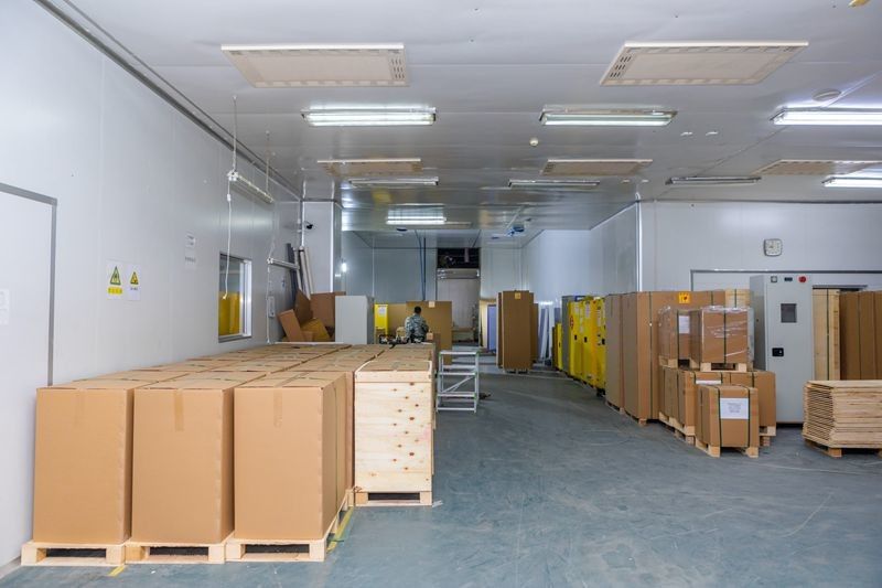 Wuxi Huanawell Metal Manufacturing Co.,Ltd. خط تولید سازنده