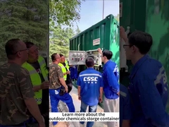 به دنبال راه حل های حرفه ای برای نگهداری مواد شیمیایی در فضای باز هستید؟