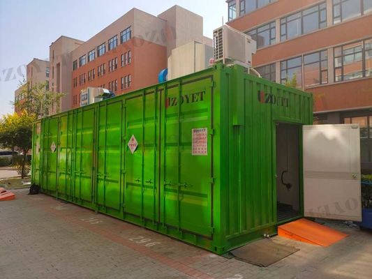 کانتینرهای حمل و نقل فلزی سفارشی Q235B / SPHC تقاضای بالا