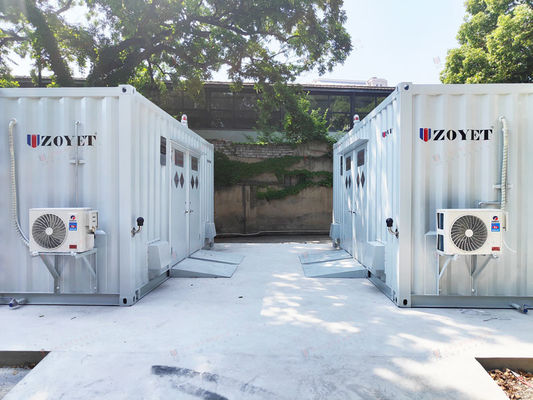 کانتینر شارژ باتری فضای باز 40 فوتی ضد آب برای محیط های خشن