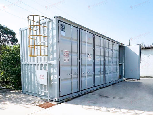 کانتینر ذخیره سازی بتوم گرم با سیستم گرمایش الکتریکی